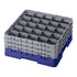 Cambro Camrack 25 Compartment Glass Rack with 7 3/4 Inch Compartments ( Case of 3 )
