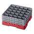 Cambro Camrack 25 Compartment Glass Rack with 7 3/4 Inch Compartments ( Case of 3 )