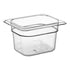 Cambro Camwear One Eighth Size Food Pan 4 Inch Deep Polycarbonate Food Pan ( case of 6 )