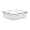 Cambro Camwear Half Size Food Pan 4 Inch Deep Clear Polycarbonate Food Pan ( case of 6 )