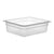 Cambro Camwear Half Size Food Pan 4 Inch Deep Clear Polycarbonate Food Pan ( case of 6 )