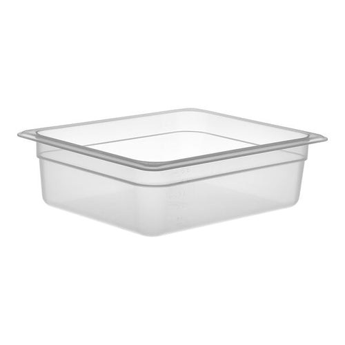 Cambro Camwear Half Size Food Pan 4 Inch Deep Clear Polycarbonate Food Pan ( case of 6 )