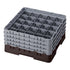 Cambro Camrack 25 Compartment Glass Rack with 8 1/2 Inch Compartments ( Case of 2 )