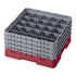 Cambro Camrack 25 Compartment Glass Rack with 8 1/2 Inch Compartments ( Case of 2 )