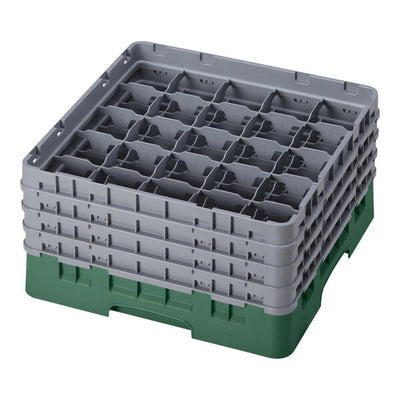Cambro Camrack 25 Compartment Glass Rack with 8 1/2 Inch Compartments ( Case of 2 )