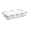 Cambro Camwear Full Size Food Pan 4 Inch Deep Clear Polycarbonate Pan ( case of 6 )