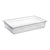 Cambro Camwear Full Size Food Pan 4 Inch Deep Clear Polycarbonate Pan ( case of 6 )