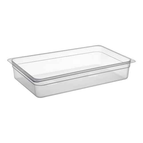 Cambro Camwear Full Size Food Pan 4 Inch Deep Clear Polycarbonate Pan ( case of 6 )