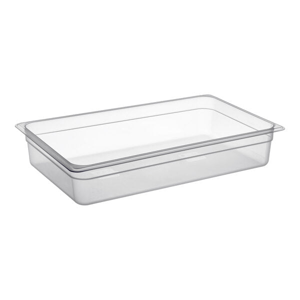 Cambro Camwear Full Size Food Pan 4 Inch Deep Clear Polycarbonate Pan ( case of 6 )