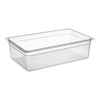 Cambro Camwear Full Size Food Pan 6 Inch Deep Clear Polycarbonate Food Pan ( case of 6 )