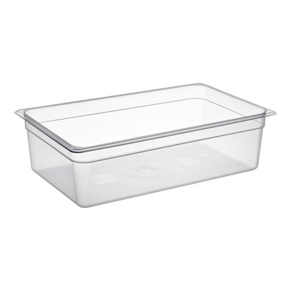 Cambro Camwear Full Size Food Pan 6 Inch Deep Clear Polycarbonate Food Pan ( case of 6 )