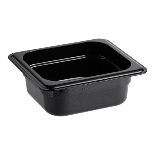 Cambro Camwear One Sixth Size Food Pan 2 Inch Deep Polycarbonate Food Pan ( case of 6 )