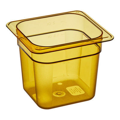 Cambro H Pan One Sixth Size 6 Inch Deep High Heat Food Pan ( case of 6 )