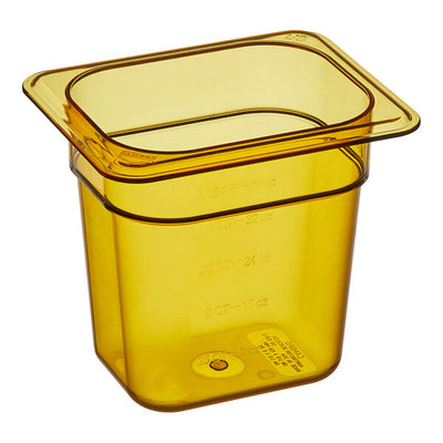 Cambro H Pan One Eighth Size 6 Inch Deep High Heat Food Pan ( case of 6 )