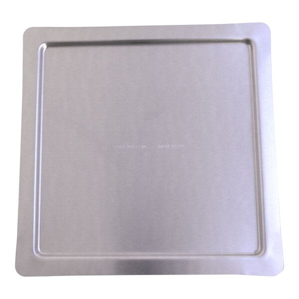 Stackable separator lid for Sicilian pizza trays