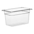 Cambro Camwear Quarter Size Food Pan 6 Inch Deep Polycarbonate Food Pan ( case of 6 )