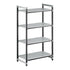 Cambro Camshelving Elements 4-Shelf Vented Starter Shelving Unit – Speckled Gray