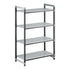 Cambro Camshelving Elements 4-Shelf Vented Starter Shelving Unit – Speckled Gray