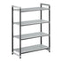 Cambro Camshelving Elements 4-Shelf Vented Starter Shelving Unit – Speckled Gray