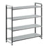 Cambro Camshelving Elements 4-Shelf Vented Starter Shelving Unit – Speckled Gray