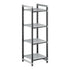 Cambro Camshelving Elements 4-Shelf Vented Starter Shelving Unit – Speckled Gray