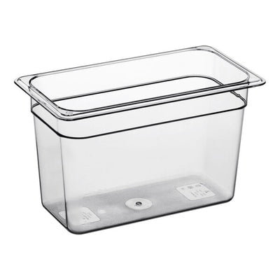 Cambro Camwear One Third Size Food Pan 8 Inch Deep Polycarbonate Food Pan ( case of 6 )
