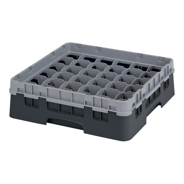 Cambro Camrack 36 Compartment Glass Rack with 3 5/8 Inch Compartments ( Case of 5 )