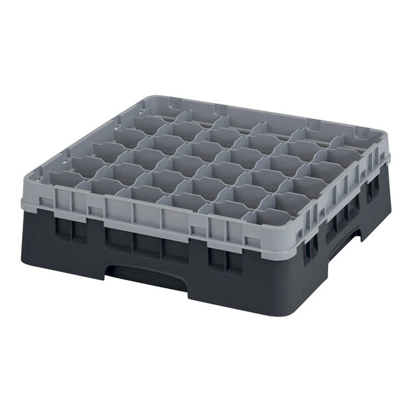 Cambro Camrack 36 Compartment Glass Rack with 4 1/2 Inch Compartments ( Case of 5 )