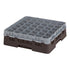 Cambro Camrack 36 Compartment Glass Rack with 4 1/2 Inch Compartments ( Case of 5 )