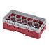 Cambro Camrack 17 Compartment Half Size Glass Rack with 3 5/8 Inch Compartments ( Case of 5 )
