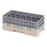 Cambro Camrack 17 Compartment Half Size Glass Rack with 5 1/4 Inch Compartments ( Case of 4 )