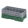 Cambro Camrack 17 Compartment Half Size Glass Rack with 5 1/4 Inch Compartments ( Case of 4 )