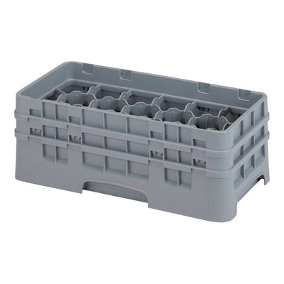 Cambro Camrack 17 Compartment Half Size Glass Rack with 5 1/4 Inch Compartments ( Case of 4 )