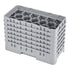 Cambro Camrack 17 Compartment Half Size Glass Rack with 11 3/4 Inch Compartments ( Case of 2 )
