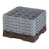 Cambro Camrack 25 Compartment Glass Rack with 11 Inch Compartments ( Case of 2 )