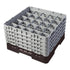 Cambro Camrack 25 Compartment Glass Rack with 10 1/8 Inch Compartments ( Case of 2 )