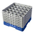 Cambro Camrack 25 Compartment Glass Rack with 11 3/4 Inch Compartments ( Case of 2 )