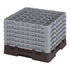 Cambro Camrack 36 Compartment Glass Rack with 12 5/8 Inch Compartments ( Case of 2 )