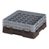Cambro Camrack 36 Compartment Glass Rack with 5 1/4 Inch Compartments ( Case of 4 )