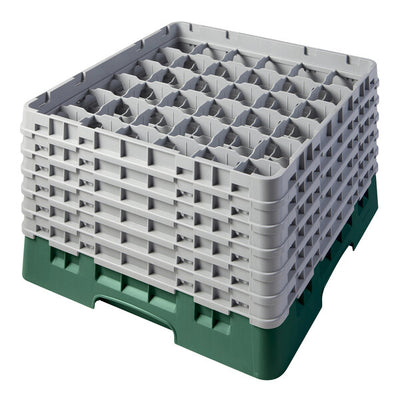 Cambro Camrack 36 Compartment Glass Rack with 11 3/4 Inch Compartments ( Case of 2 )