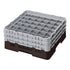 Cambro Camrack® Customizable  36-Compartment  6 7/8" Glass Rack