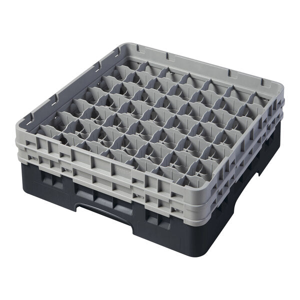 Cambro Camrack® Customizable 49-Compartment 4-3/4" Glass Rack