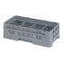 Cambro Camrack® 8-Compartment 3 5/8" Half Size Glass Rack with 1 Extenders