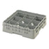Cambro Camrack® 9 -Compartment 3-5/8" Glass Rack with 1 Extenders