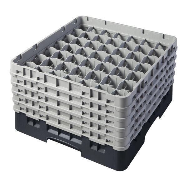 Cambro Camrack® Customizable 49-Compartment 10-1/8" Glass Rack