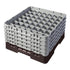 Cambro Camrack® Customizable 49-Compartment 10-1/8" Glass Rack