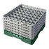 Cambro Camrack® Customizable 49-Compartment 10-1/8" Glass Rack