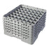 Cambro Camrack® Customizable 49-Compartment 10-1/8" Glass Rack