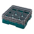 Cambro Camrack® Customizable 9-Compartment 5 1/4" Glass Rack with 2 Extenders