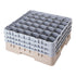 Cambro Camrack® Customizable  36-Compartment  7 3/4" Glass Rack